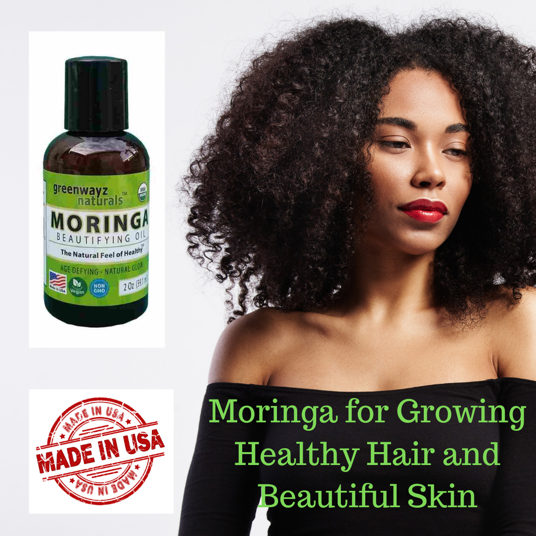 Moringa for Growing Healthy Hair and Beautiful Skin