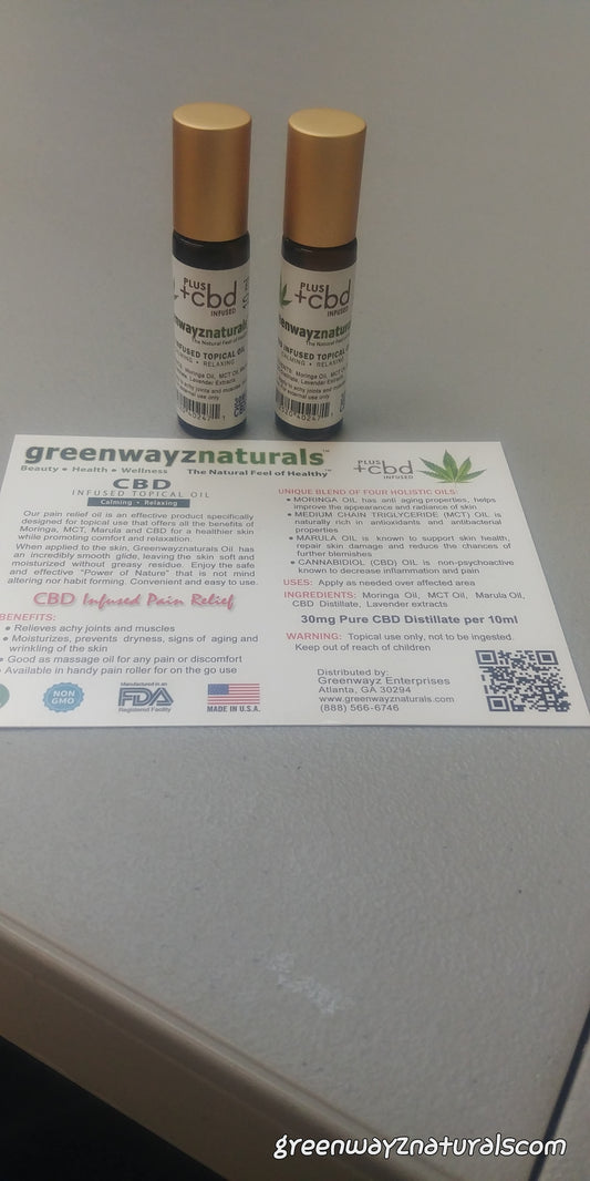 CBD Infused Topical Oil